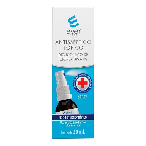 Antisséptico Spray Ever Care 30ml Antisséptico Spray Ever Care 30ml