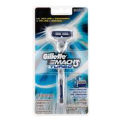 Aparelho de Barbear Gillette Mach 3 Turbo + Carga