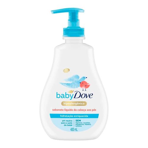 Sabonete Líquido Dove Baby Hidratação Enriquecida 400ml Sabonete Líquido Dove Baby Hidratação Enriquecida 400ml