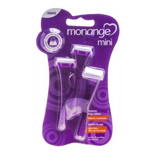Aparelho de Depilação Monange Mini 3 Unidades