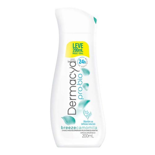 Sabonete Líquido Íntimo Dermacyd Breeze 200ml Sabonete Líquido Íntimo Dermacyd Breeze 200ml