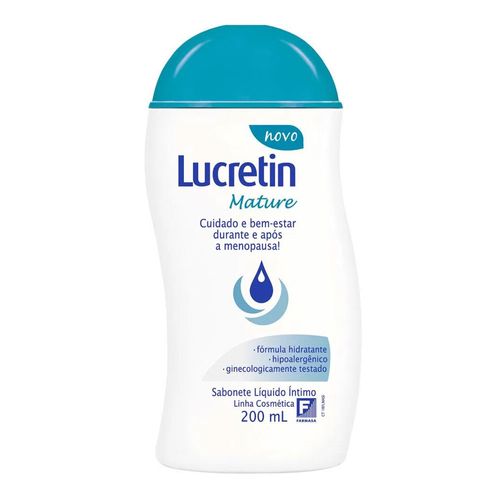 Sabonete Líquido Íntimo Lucretin Mature 200ml Sabonete Líquido Íntimo Lucretin Mature 200ml
