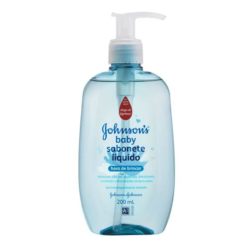 Sabonete Líquido Johnson's Baby Hora de Brincar 200ml Sabonete Líquido Johnson's Baby Hora de Brincar 200ml