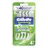 Aparelho de Barbear Descartável Gillette Prestobarba3 Sensitive 4 Unidades
