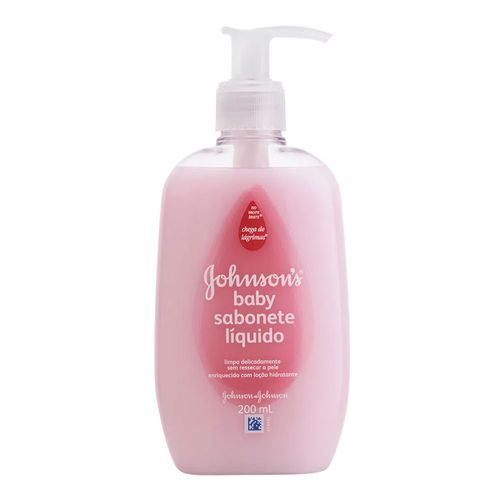 Sabonete Líquido Johnson's Baby Milk - 200ml Sabonete Líquido Johnson's Baby Milk - 200ml