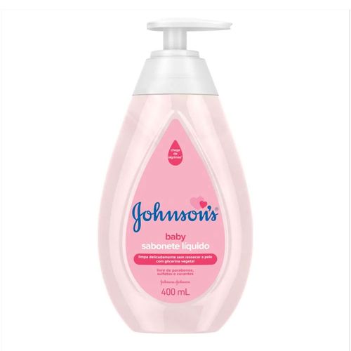 Sabonete Líquido Johnson's Baby Pink 400ml Sabonete Líquido Johnson's Baby Pink 400ml