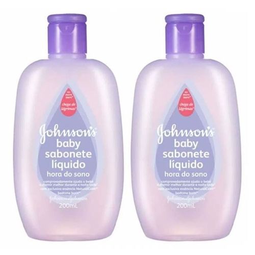 Sabonete Líquido Johnson´s Baby Hora do Sono 200ml 2 Unidades Sabonete Líquido Johnson´s Baby Hora do Sono 200ml 2 Unidades