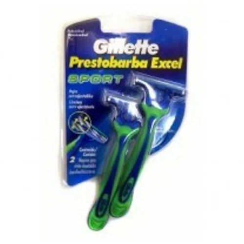 Aparelho de Barbear Gillette Prestobarba Excel com 2 Unidades Aparelho de Barbear Gillette Prestobarba Excel com 2 Unidades