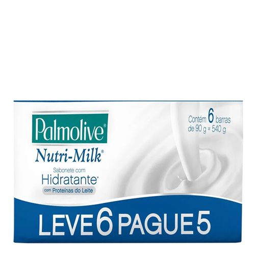 Sabonete Palmolive Nutri-Milk 90g C/6 Sabonete Palmolive Nutri-Milk 90g C/6