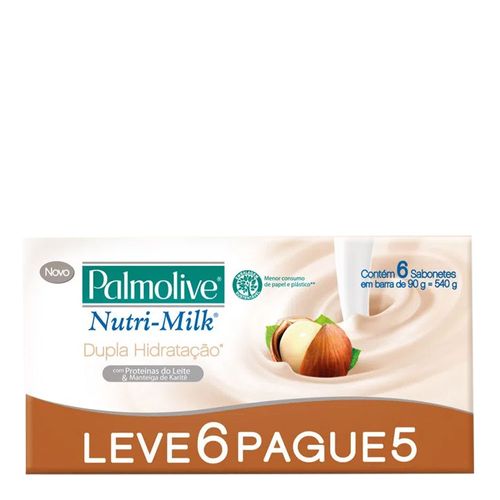 Sabonete Palmolive Nutrimilk Karité 90g 6 Unidades Sabonete Palmolive Nutrimilk Karité 90g 6 Unidades