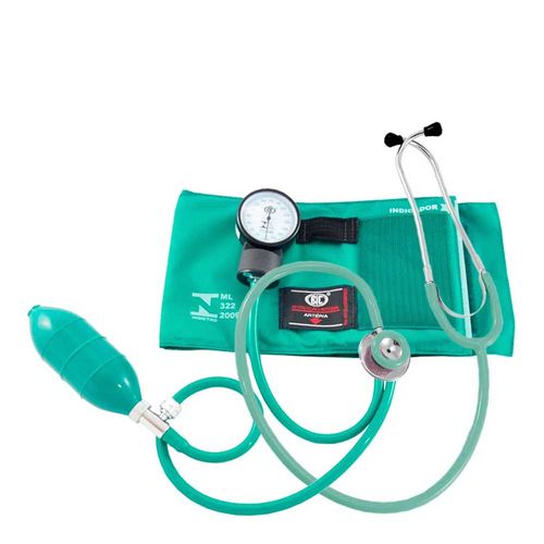 Aparelho De Pressão Com Estetoscópio Duplo Verde Cj0729 Bic Aparelho De Pressão Com Estetoscópio Duplo Verde Cj0729 Bic