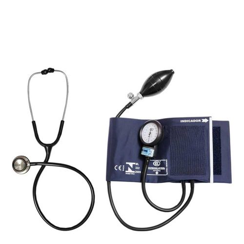 Aparelho De Pressão Com Estetoscópio Inox Master Duplo Azul Cj0939 Bic Aparelho De Pressão Com Estetoscópio Inox Master Duplo Azul Cj0939 Bic