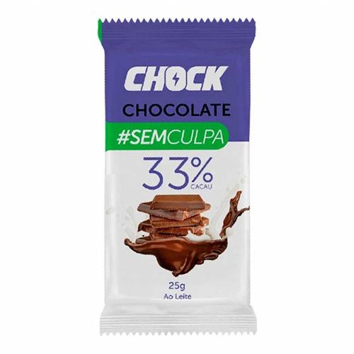 Chocolate 33% Cacau - Chock - 25g Chocolate 33% Cacau - Chock - 25g