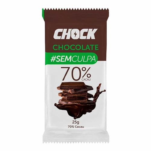 Chocolate 70% Cacau - Chock - 25g Chocolate 70% Cacau - Chock - 25g