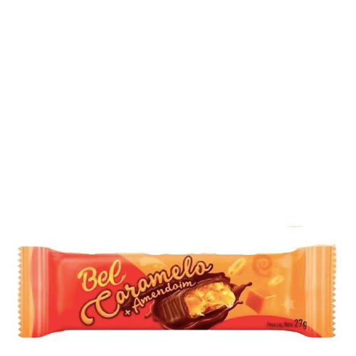 Chocolate Bel Caramelo Com Amendoim 27g Chocolate Bel Caramelo Com Amendoim 27g