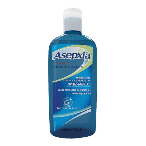 Asepxia Genomma Loção Adstringente - 200ml Asepxia Genomma Loção Adstringente - 200ml