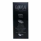 Chocolate Orgânico 100% Cacau - Chokolah - 80g