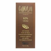 Chocolate Orgânico Amargo 62% Cacau - Chokolah - 80g