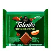 Chocolate Talento Castanhas Do Pará Garoto 25g