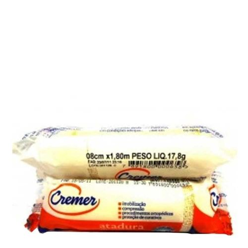 Atadura Crepe Cremer 8x1,8