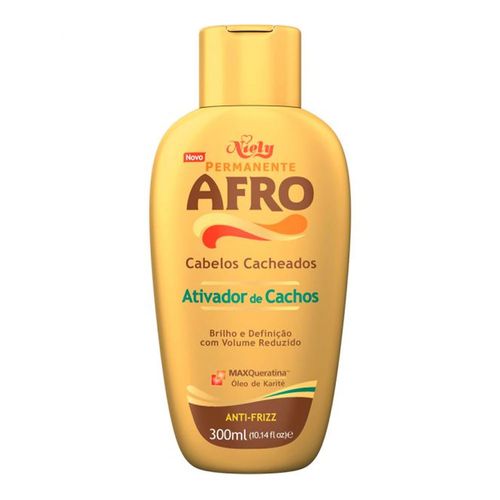 Ativador De Cachos Para Cabelos Afro 300ml Niely Ativador De Cachos Para Cabelos Afro 300ml Niely