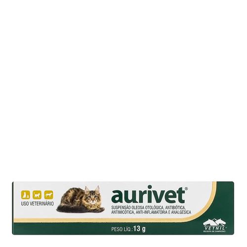 AURIVET - bisnaga com 13g AURIVET - bisnaga com 13g