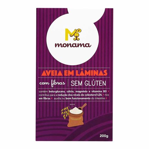 Aveia em Lâminas - Monama - 200g