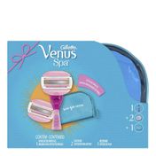 Aparelho Gillette Venus Spa Mais 2 Cargas Gratis Porta Biqu Procter