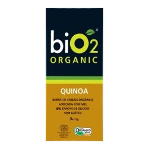 Barra de Cereal Orgânica Bio 2 Quinoa 3 Unidades Barra de Cereal Orgânica Bio 2 Quinoa 3 Unidades