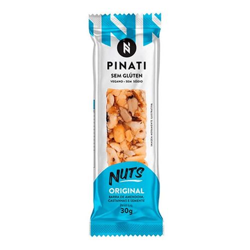 Barra de Cereal Pinati Nuts Original 30g Barra de Cereal Pinati Nuts Original 30g