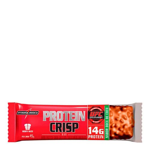Barra De Proteína Crisp Bar Doce de Coco 1 Unidade Barra De Proteína Crisp Bar Doce de Coco 1 Unidade