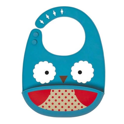 Babador de Silicone Zoo Coruja Skip Hop