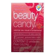 Bala Beauty Candy Framboesa 12 Unidades