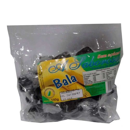 Bala de Banana sem Açúcar - A Saborosa - 140g Bala de Banana sem Açúcar - A Saborosa - 140g