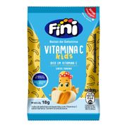 Balas de Gelatina Fini Kids Vitamina C Banana 18g