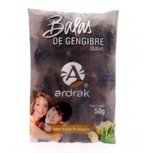 Balas de Gengibre e Própolis Ardrak Suave 50g Balas de Gengibre e Própolis Ardrak Suave 50g