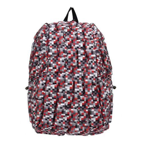 Mochila Blok Grande Camuflada Vermelha MadPax