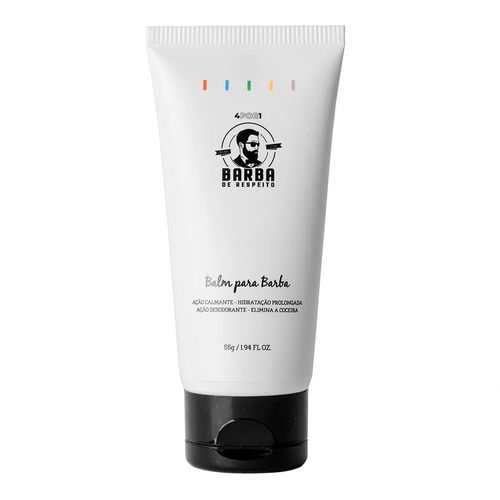 Balm para Barba Barba de Respeito 4 por 1 55g