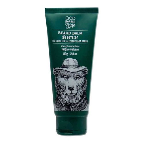Bálsamo Fortalecedor Para Barba QOD Barber Shop Force 80g Bálsamo Fortalecedor Para Barba QOD Barber Shop Force 80g