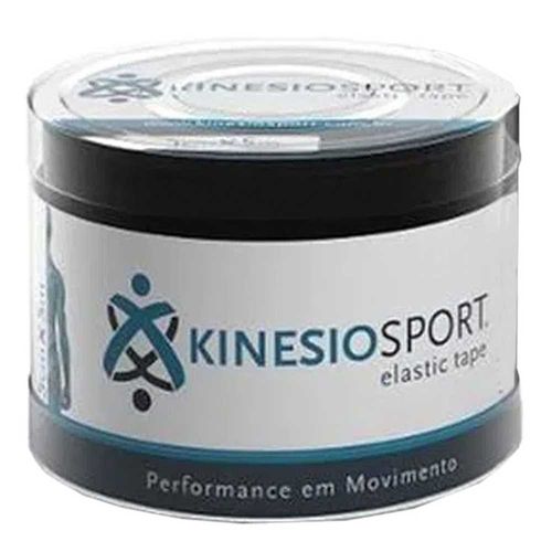 Bandagem Elástica Kinesiosport Preta Bandagem Elástica Kinesiosport Preta