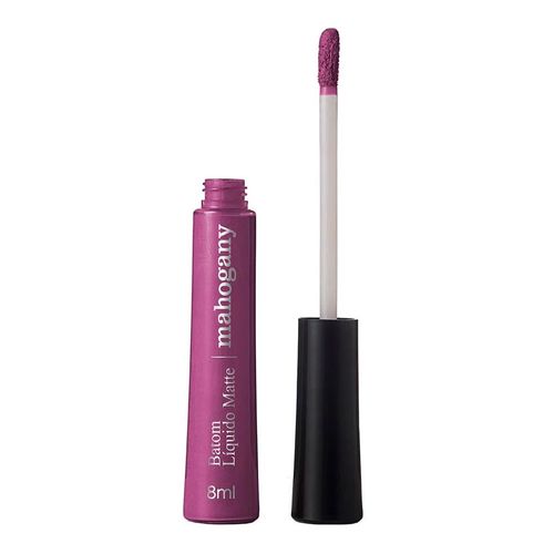 Batom Líquido Matte M Make Up Purple Mahogany 8g Batom Líquido Matte M Make Up Purple Mahogany 8g