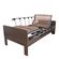 Cama Montreal Teca Itália Com Grades Basculante Wise Comfort