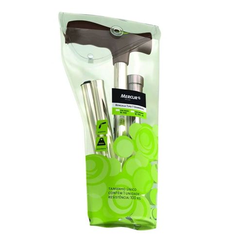 Bengala Tipo T Dobravel Prata Ref Bc1530 Mercur Bengala Tipo T Dobravel Prata Ref Bc1530 Mercur