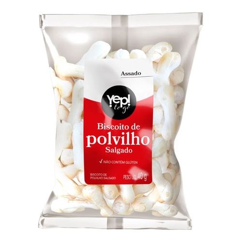 Biscoito de Polvilho Yep To Go Salgado 40g Biscoito de Polvilho Yep To Go Salgado 40g