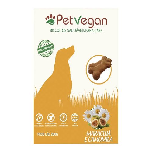 Biscoito Natural para Cachorro Petvegan - 200gr Biscoito Natural para Cachorro Petvegan - 200gr