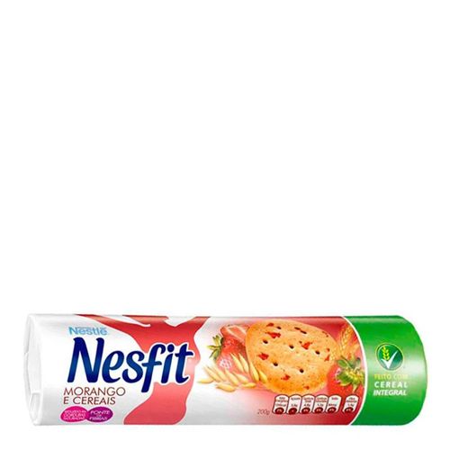 Biscoito Nesfit Morango 120gr Biscoito Nesfit Morango 120gr