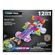 Blocos de Montar Base Luminosa Carro de Corrida 12 em 1 Laser Pegs