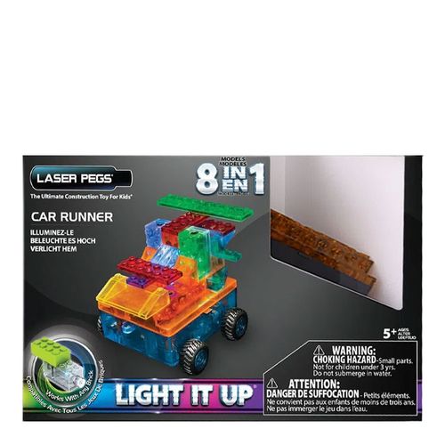 Blocos de Montar Runners Carro Runners 8 em 1 Laser Pegs Blocos de Montar Runners Carro Runners 8 em 1 Laser Pegs