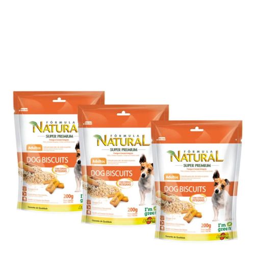 Biscoito para Cachorro Fórmula Natural Frango e Cereais Integrais - 200gr Biscoito para Cachorro Fórmula Natural Frango e Cereais Integrais - 200gr