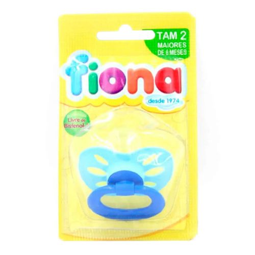 Chupeta Classica Fiona Azul Tamanho 2